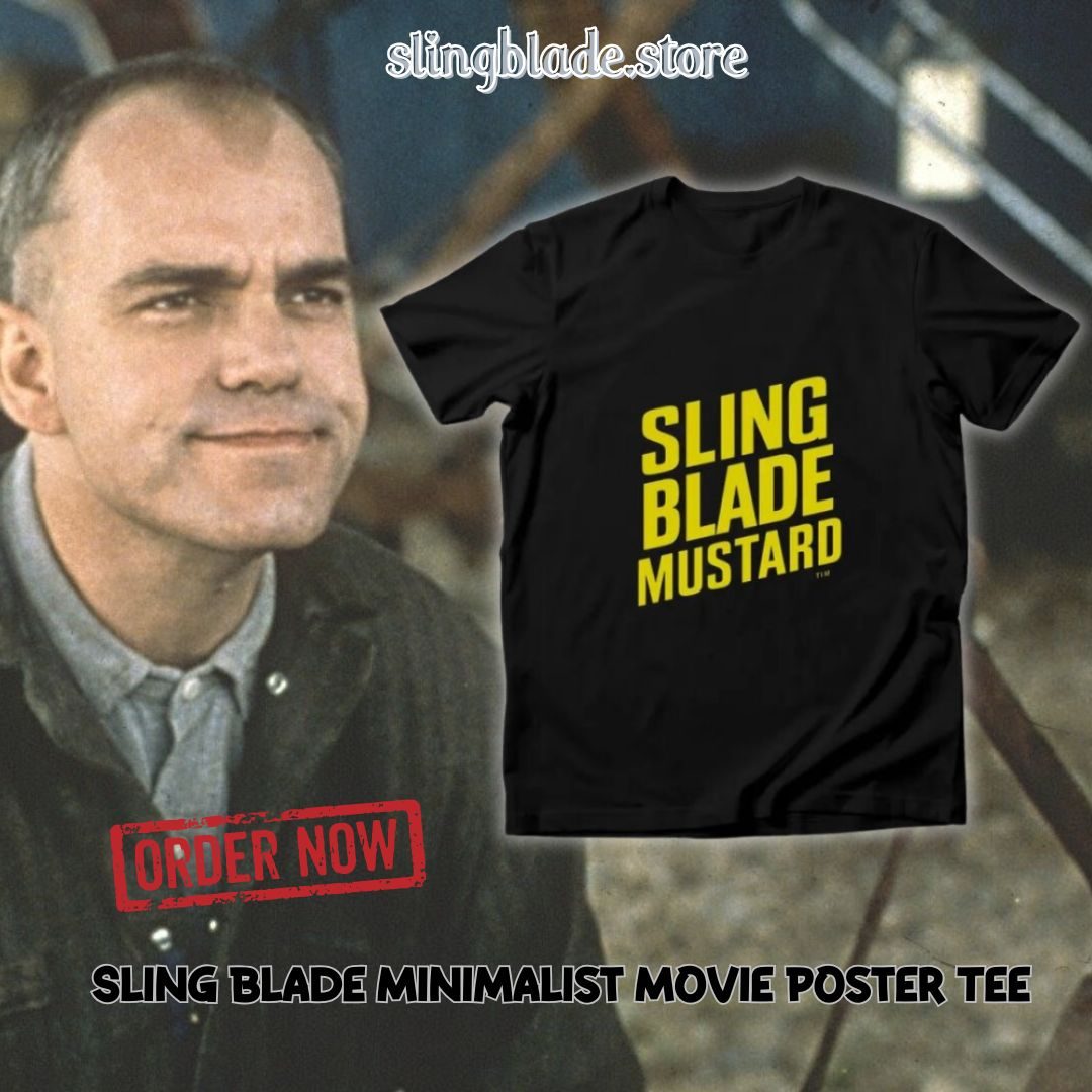 Sling Blade Minimalist Movie Poster Tee